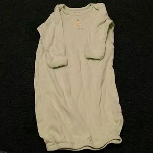 0 to 6 months nightgown with cuffs